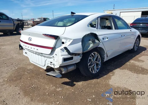 2021 Hyundai Sonata Sel из США, поврежденный, VIN KMHL64JAXMA161106